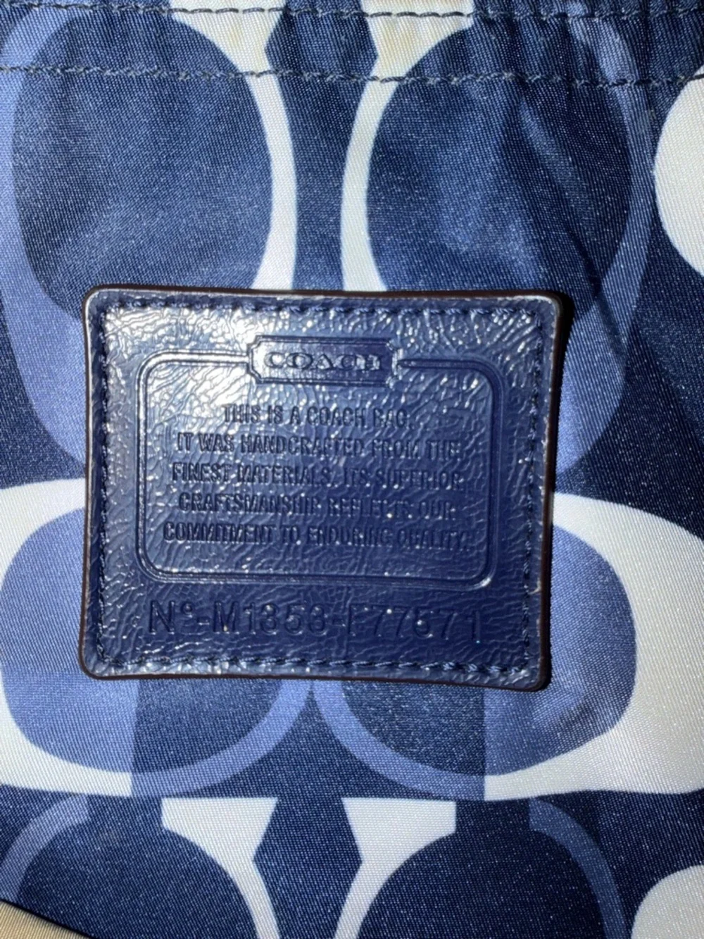 Coach Dream C Weekender Tote